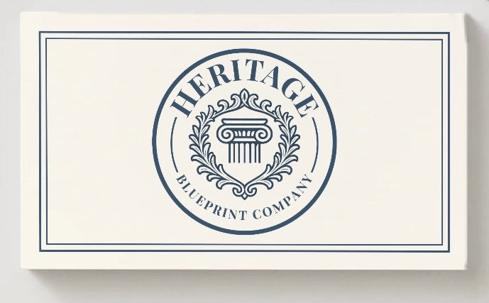 Heritage Blueprint Company crest